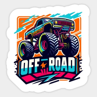 OFF ROAD Monster truck Sticker